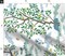 Chinoiserie Floral Branches Citrus Large Scale Oranges Lemons Toile Grove Botanical Tree Fruit Rotated Custom Printed Fabric by Spoonflower Various Fabrics by the Yard or Fat Quarter